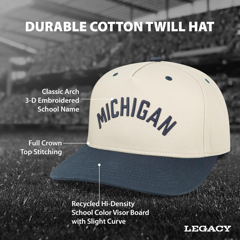 Legacy NCAA Officially Licensed Baseball Hat, Lightweight Cap for Men & Women, HTA, One Size Fits Most, Adjustable Closure - Image 3